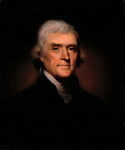 Thomas Jefferson von Rembrandt Peale